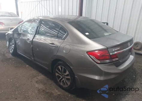 2013 Honda Civic Ex from USA, damaged, VIN 2HGFB2F8XDH535577